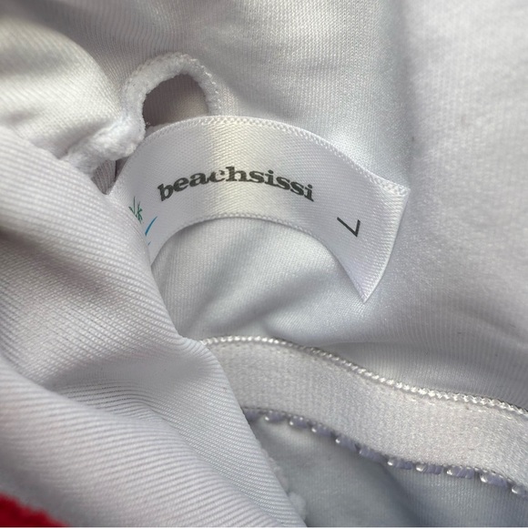 Beachsissi Fashion Wine Red Halter Neck Tankini Set - Picture 7 of 15